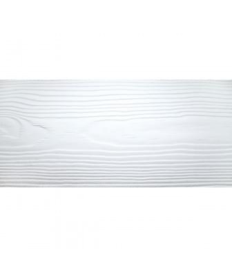 Сайдинг Фиброцементный Cedral Lap WOOD С01 (Белый Минерал)