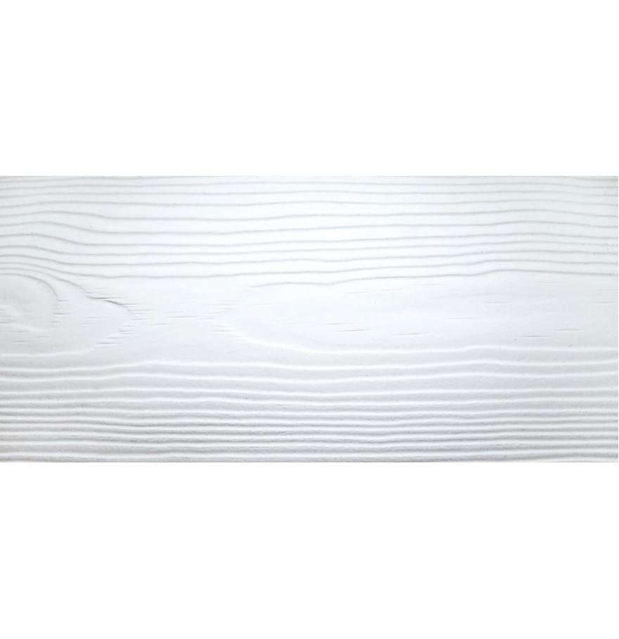 Сайдинг Фиброцементный Cedral Lap WOOD С01 (Белый Минерал)
