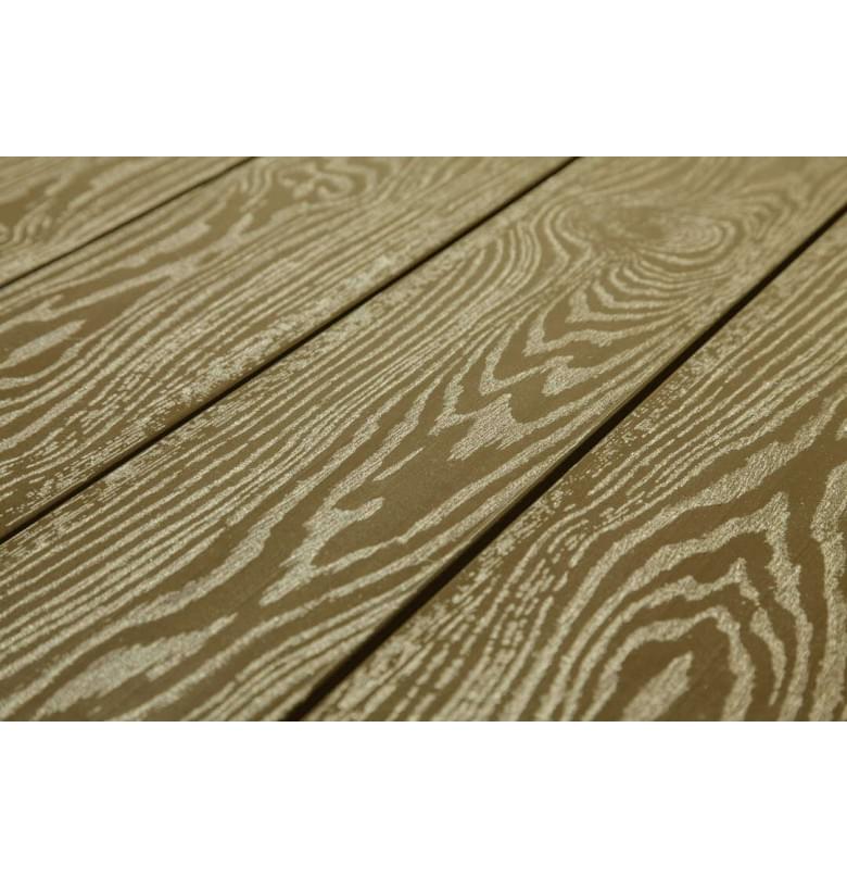 Террасная Доска ДПК SaveWood Standard-Plus Ornus (T) тик 3 пог.м.