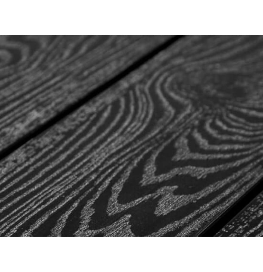 Террасная Доска ДПК SaveWood Standard-Plus Salix (S) (T) черный 6 пог.м.