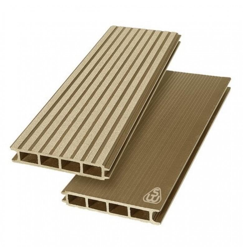 Террасная Доска ДПК SaveWood Standard Ulmus тик 6 пог.м.